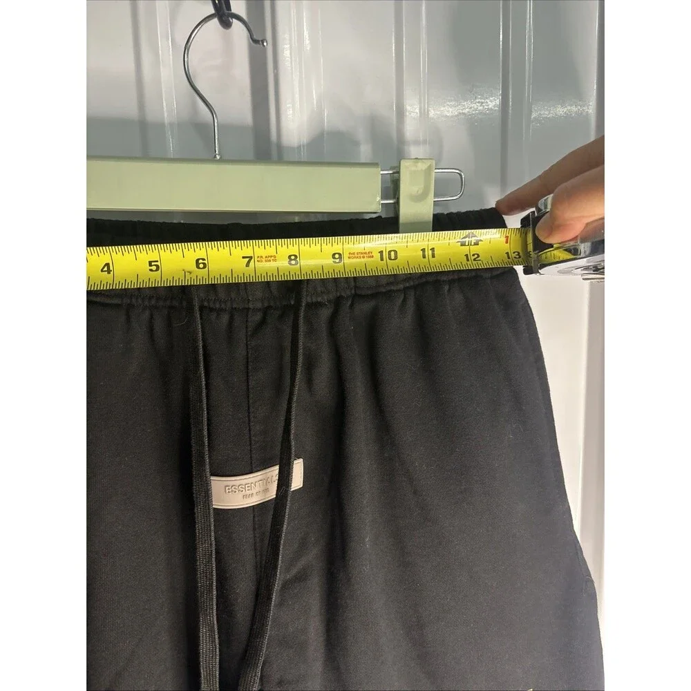 Essentials Fear of God Knit Shorts Black Medium EUC